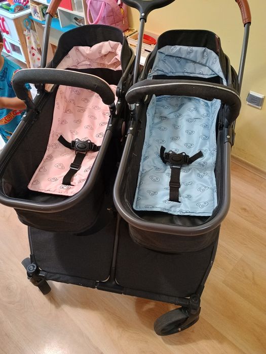 Количка за близнаци Chipolino Duo smart