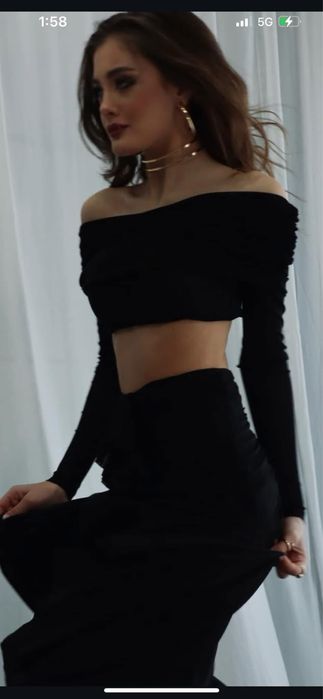 Черен топ Mijel