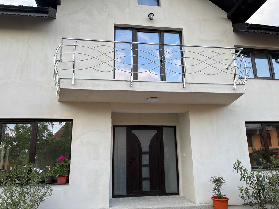 Balustrade inox Balustrade din Sticla / Scari Inox Scari sticla