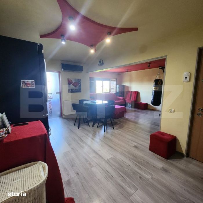 Apartament cu 2 camere, 53 mp, mobilat, costuri mici intretinere, zona