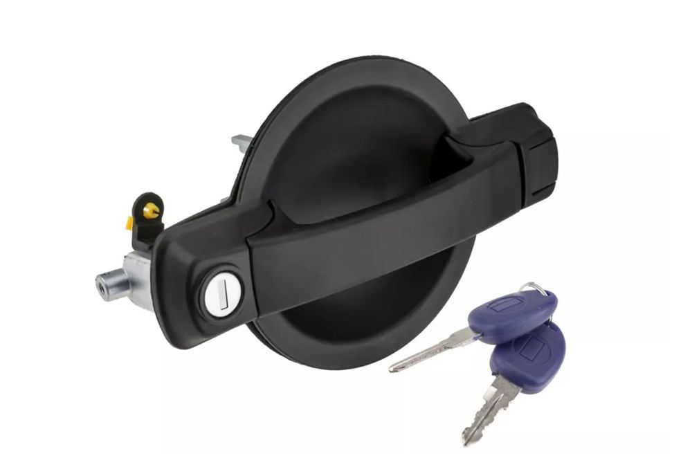 Външна Дръжка За Дясна Плъзгаща Врата, Fiat Doblo Мк1, С Патронник