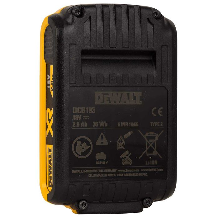 Filetanta DeWalt DCD790 DCD791 DCD796 DCD790D2 DCD791D2 DCD796D2 masina gaurit insurubat baterie acumulator 2.0Ah 2A lada valiza cutie TSTAK T-STAK
