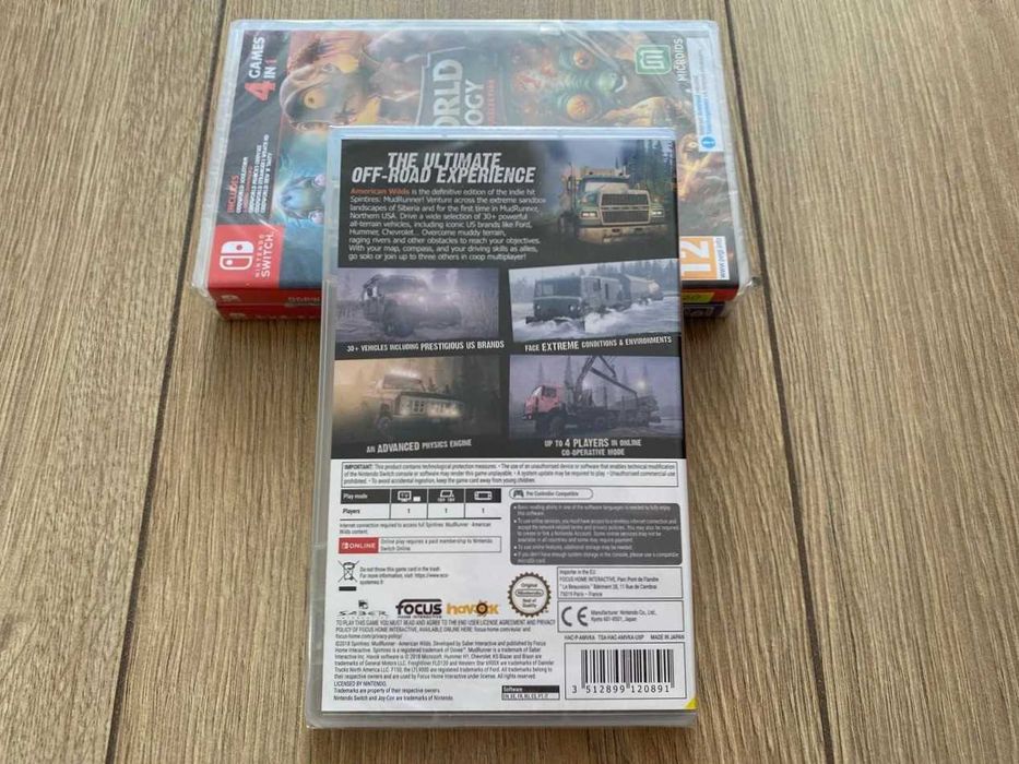 Новый Spintires: MudRunner American Wilds Nintendo Switch/ Нинтендо
