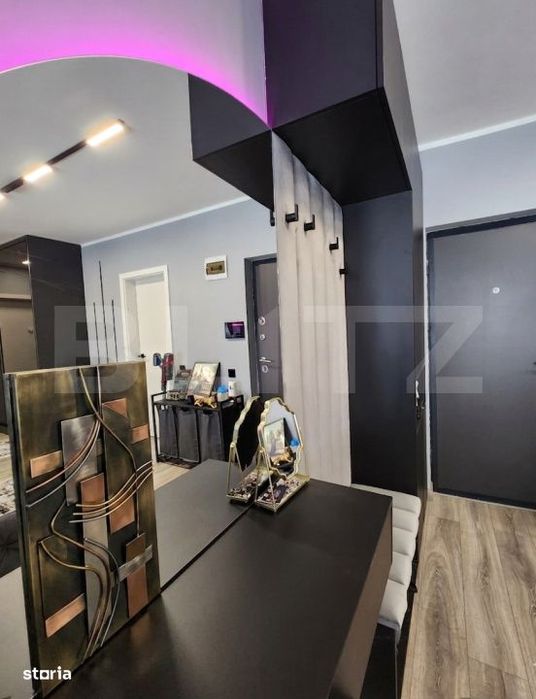 Apartament  3 camere, 70 mp, 2 bai, terasa, garaj, zona Teilor