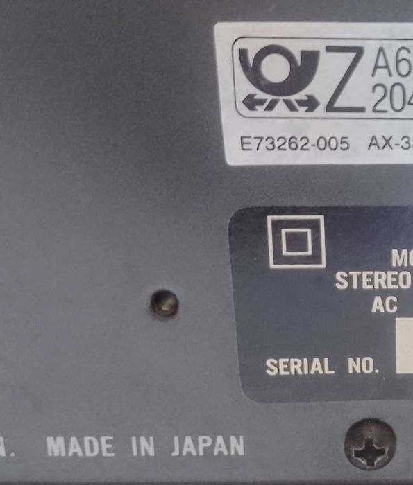 Транзисторен стерео усилвател - JVC AX 33 35