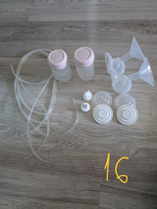 Pompă Spectra S1/S2 Plus + Kit Maymom 15mm, Spectra 16mm, Nenesupply, Haakaa & cupe sutien colectare lapte