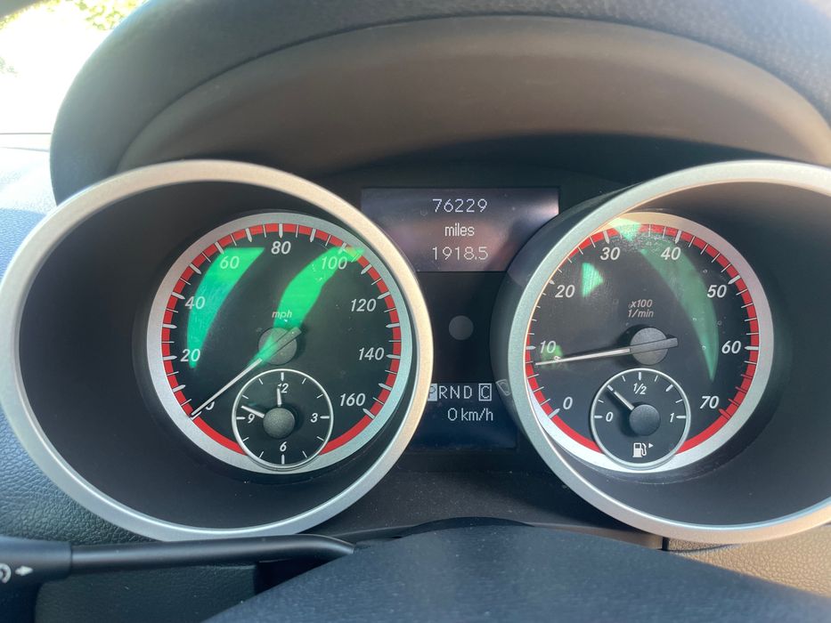 Mercedes SLK кабрио , Автоматик , Десен волан