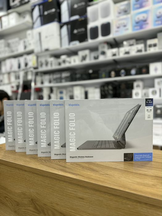 Magic Folio Keyboard Bluebubble Ipad A16 uchun В наличии
В наличии
