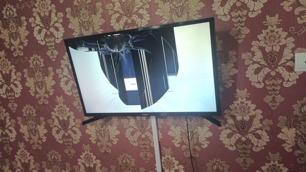 Телевизор экран кеткен