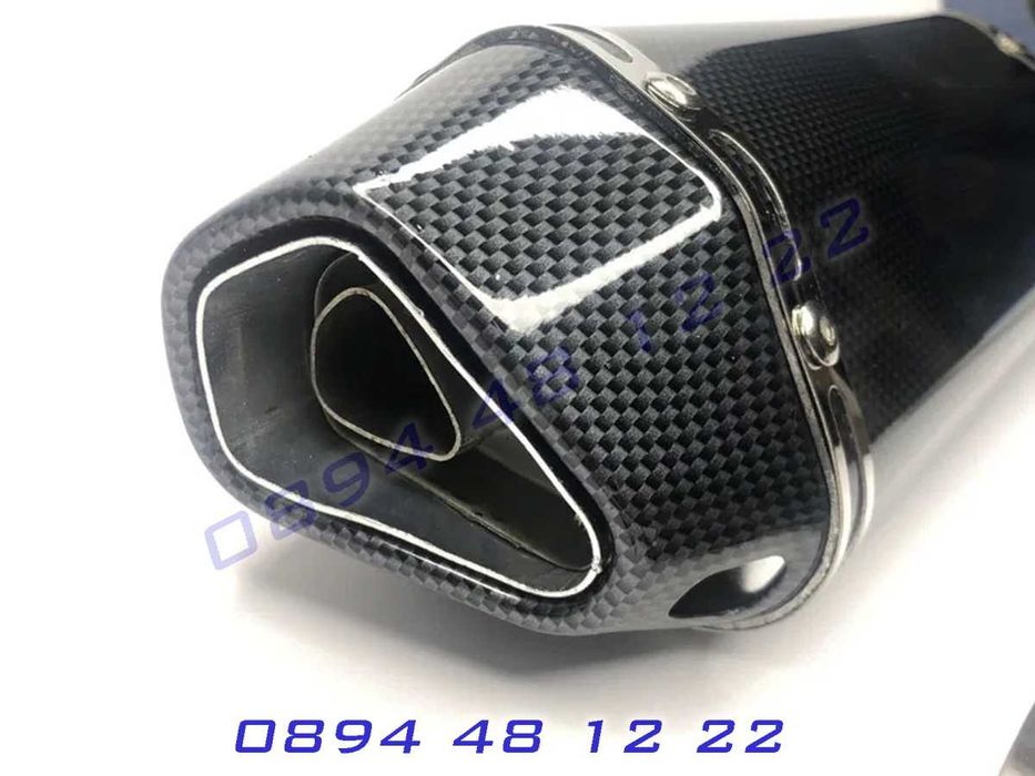Ауспух AKRAPOVIC  Мотоциклет Мотор Пистов Скутер Гърне Спортно Спортен