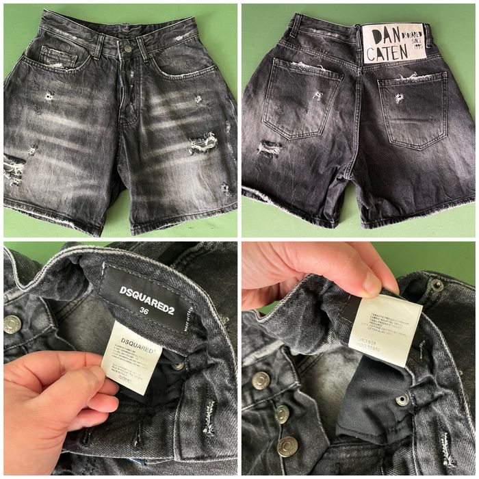 Dsquared2 дънкови къси панталони