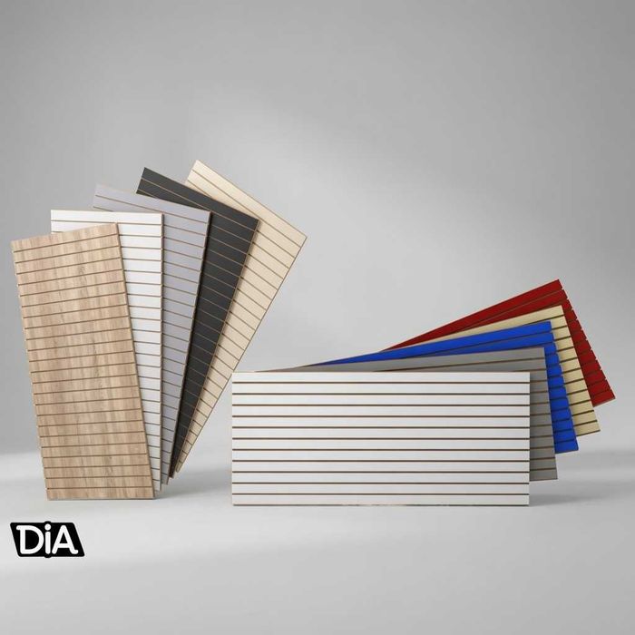 Ekspopanel MDF va plastik, полка, крючки и аксессуары