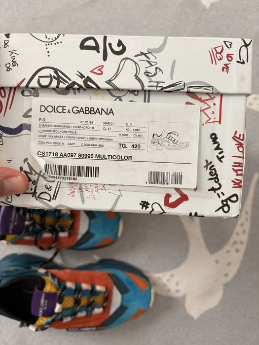 Adidasi Dolce&Gabanna 100% originali