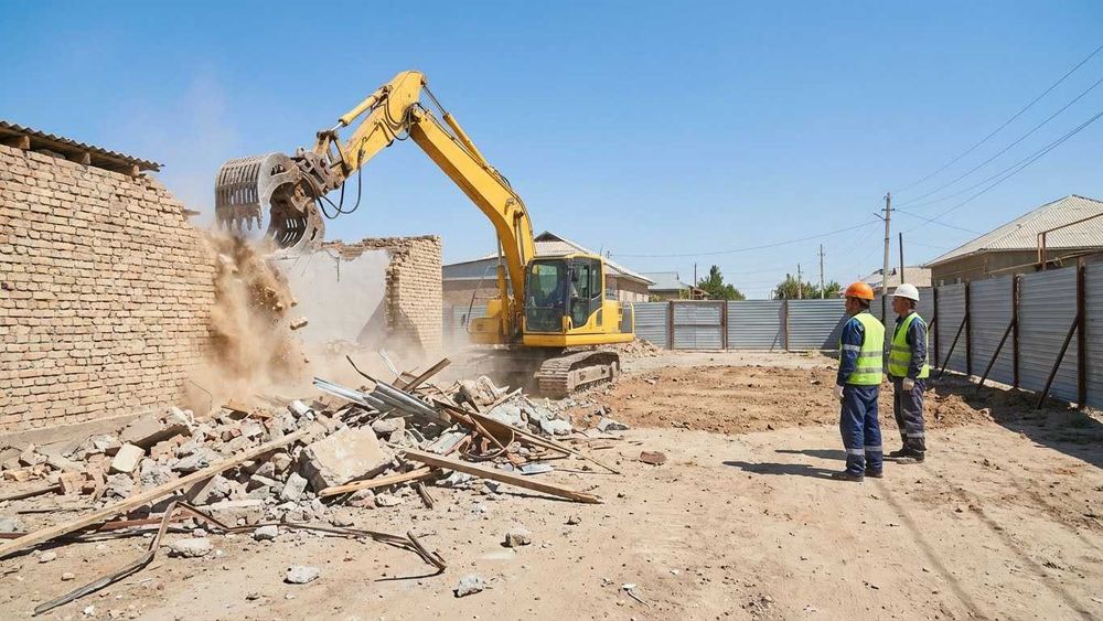 Снос домов магазины под ключ
