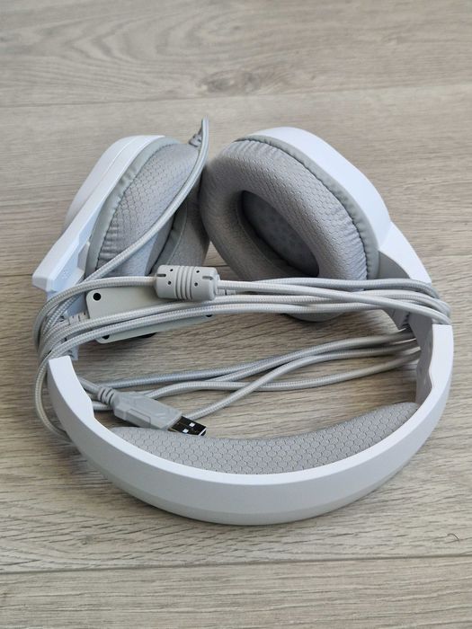 Casti MARVO albe USB