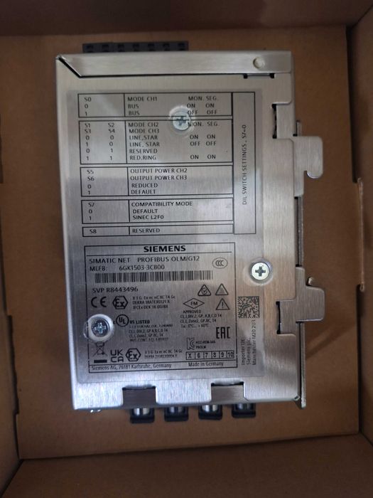 siemens simatic net profibus olm/g12 6gk1503-3cb00