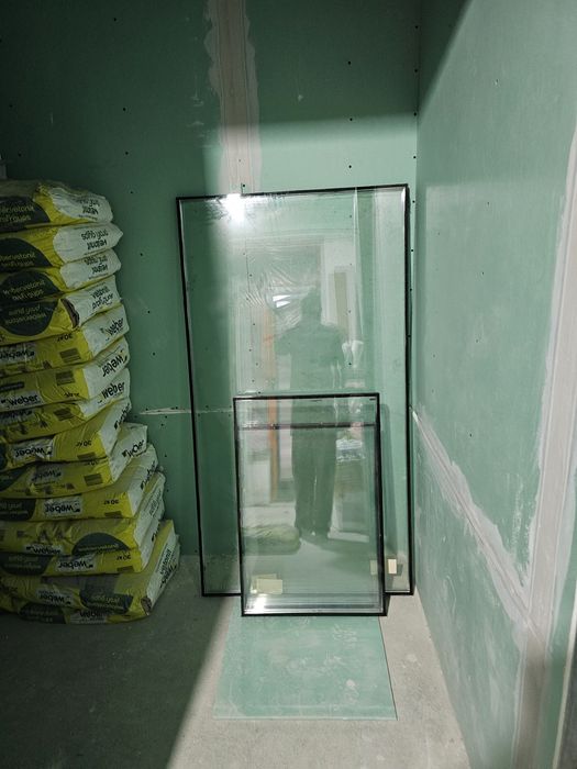 Окна с дверей для балкона