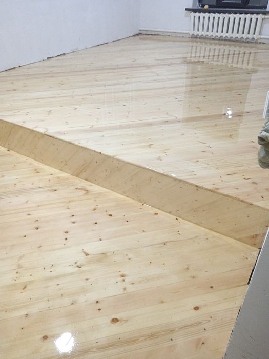 Шлифовка и укладка полов