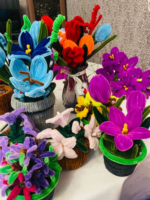 Цветы,ручное изделие