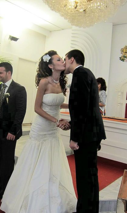 Булченска  сватбена рокля размер S