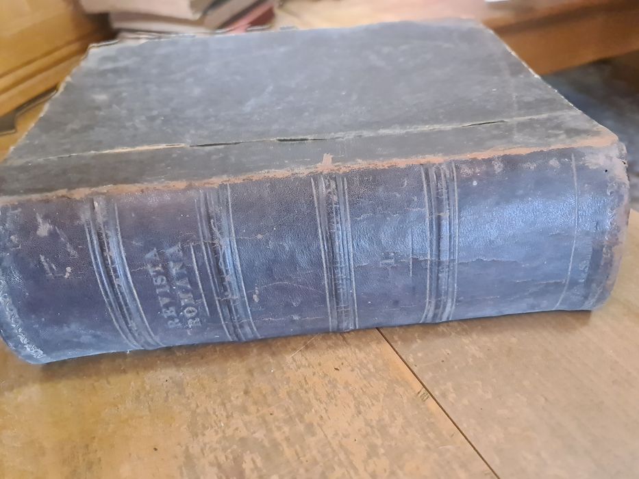 Carte veche – Revista Română an 1861 și an1862, ediții princeps, set complet rar, colecție, cu planșe originale, stare foarte bună