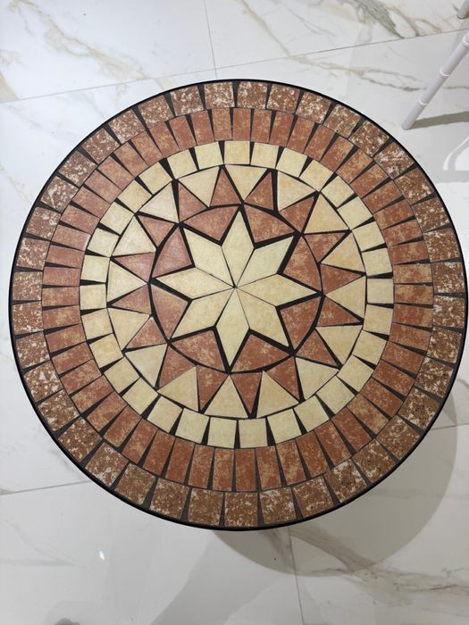 Produse noi !Set masa si 2 scaune terasa metal si mozaic