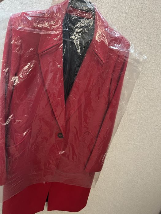 Пальто Zara шерстяное разм М