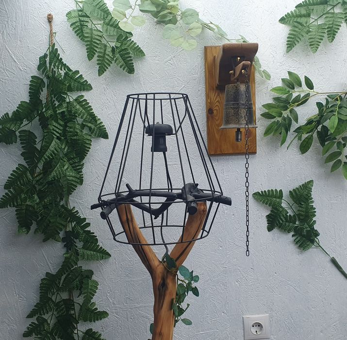 Veioza de podea handmade