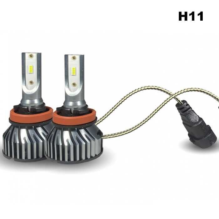 Комплект Диодни лед крушки NIken H11 ПРО 2бр / CANBUS