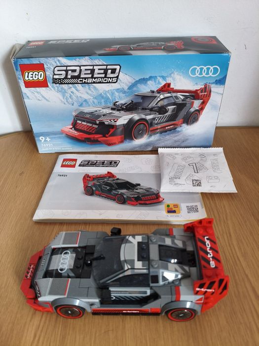 LEGO Speed 76921 - Masina de curse Audi S1 E-Tron Quattro, 9+ ani
