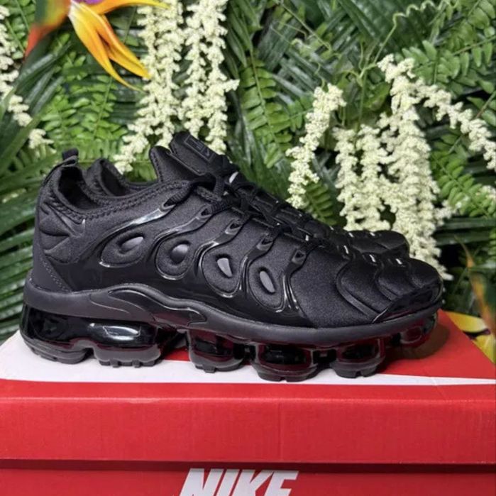 !НОВИ! Nike Air Vapormax Plus 'VM' | Triple Black | + КУТИЯ