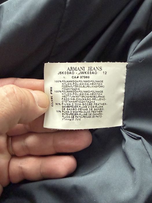 Armani Jeans,parka de puf pt.femei,măr.L