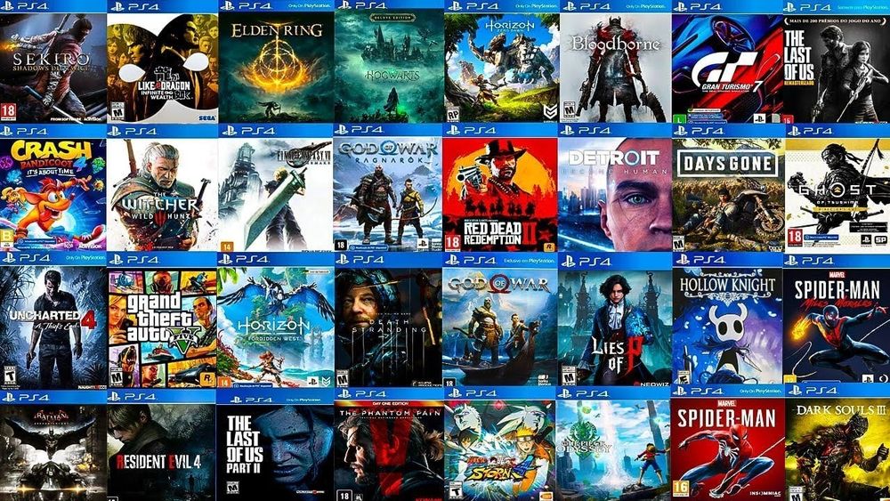 PS4 игры, прошивка