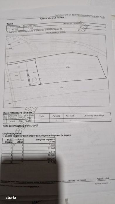 COMISION 0%!!! Teren extravilan, 7200 mp, in BAI SARATE TURDA
