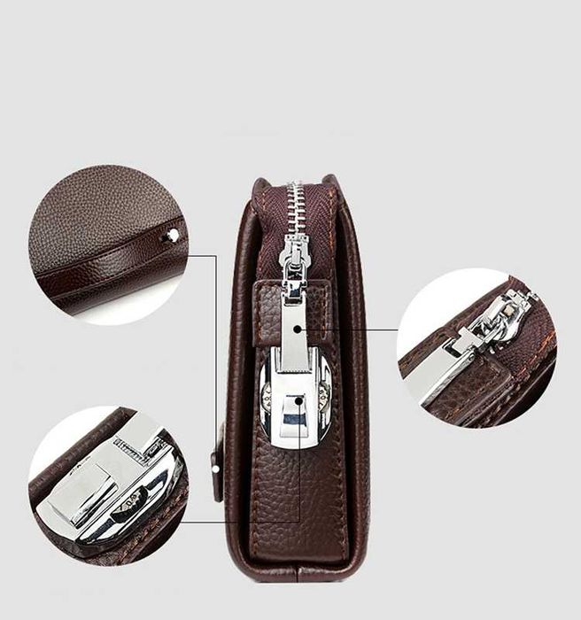 Мужская барсетка с паролем