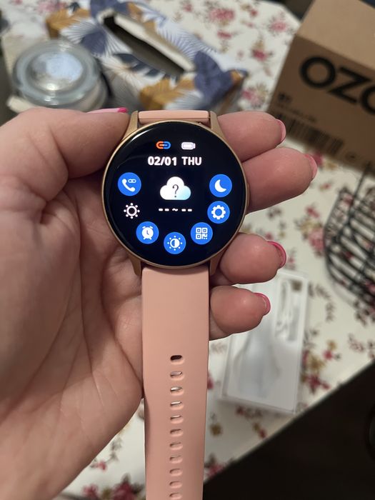 Смарт часовник LEMFO HK89 PINK 46 MM