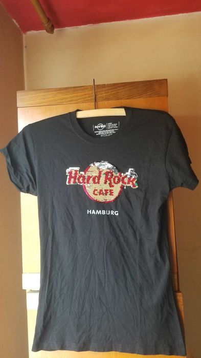 Tricou de dama punk rock Hard rock cafe original marimea L