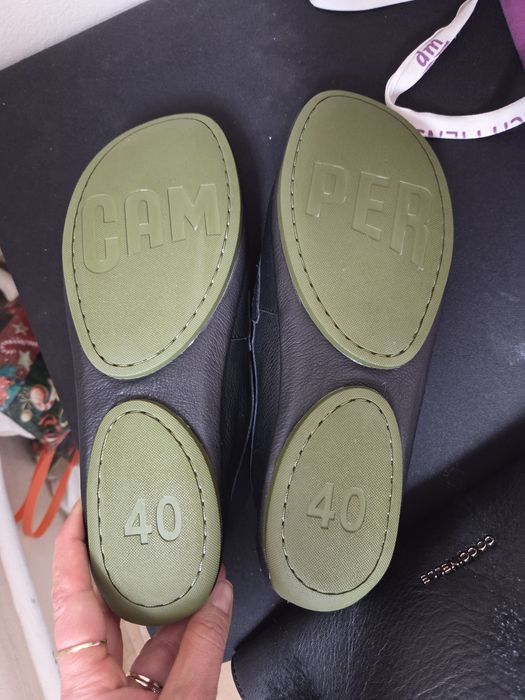 Camper мокасини -чернк