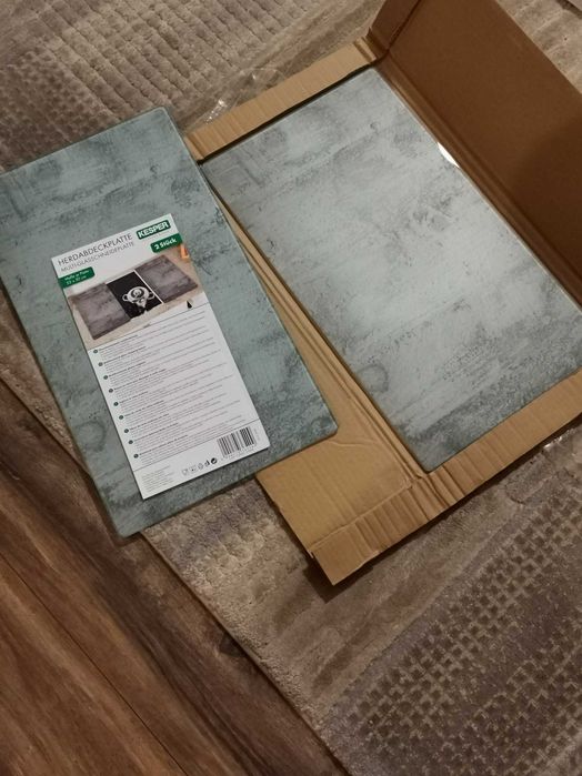 KESPER - Set tocatoare din sticla rezistenta la caldura, 2 bucati