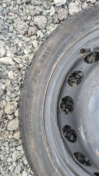Резервна гума /ПАТЕРИЦА/ Ауди 5/100 Audi A1,A3, TT,VW Golf 5x100