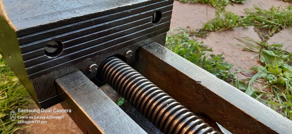 Тиски токарно-фрезерные 200мм