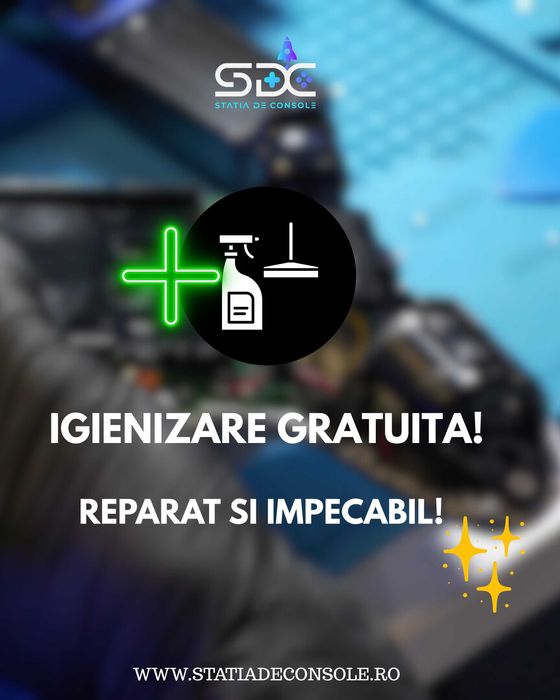 OFERTA! REPARATIE Stick DRIFT Controllere!PS5/PS4/Xbox One/Xbox Series