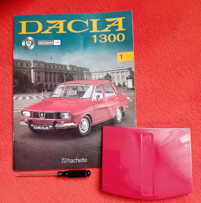 Vând piese machetă Dacia 1300 NR 1 , 2 ,3, 4. Scara 1:8 .