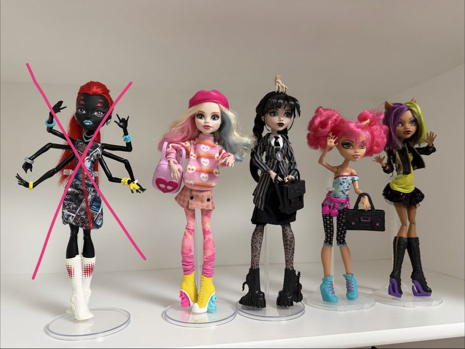 Обмен кукол Monster High