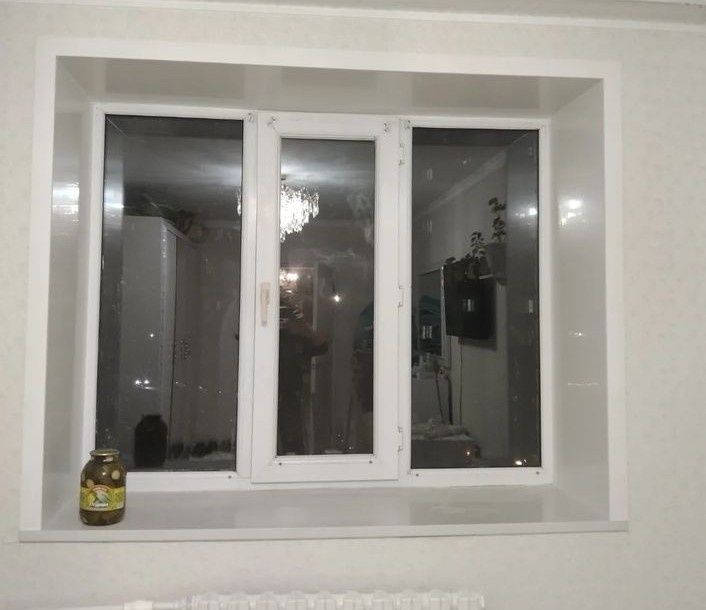 Пластиковые откосы, окна