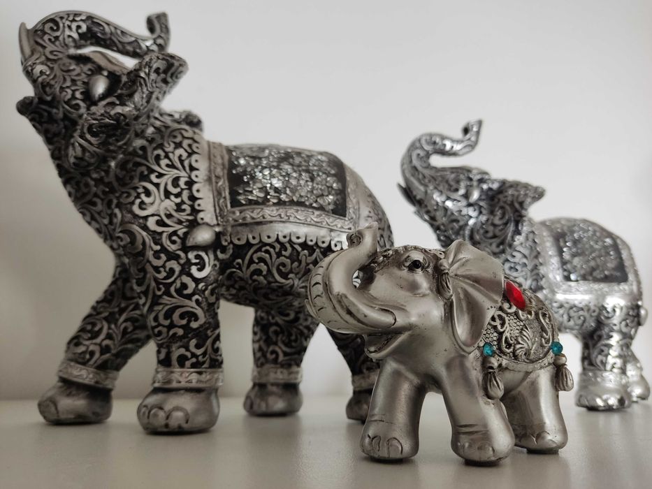 Семья слонов. 3 шт.