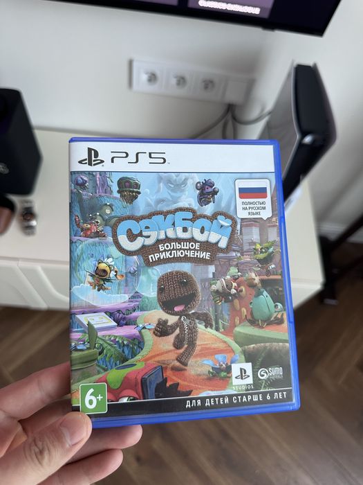 PlayStation 5 Slim/2 геймпада/10 игр/подставка