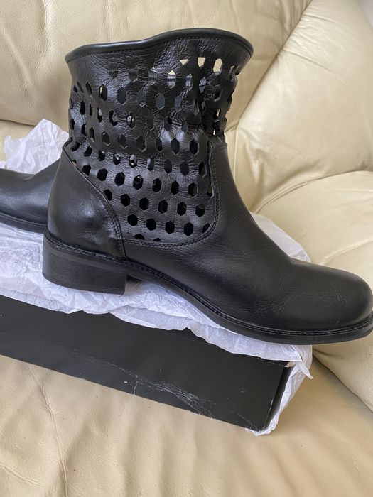 Zita Broolz дамски боти естествена кожа