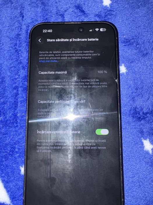 Vand iphone 14pro max 256gb
