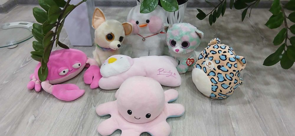 Мягкие игрушки в хорошем состоянии